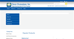 Desktop Screenshot of cleverpromotions.com